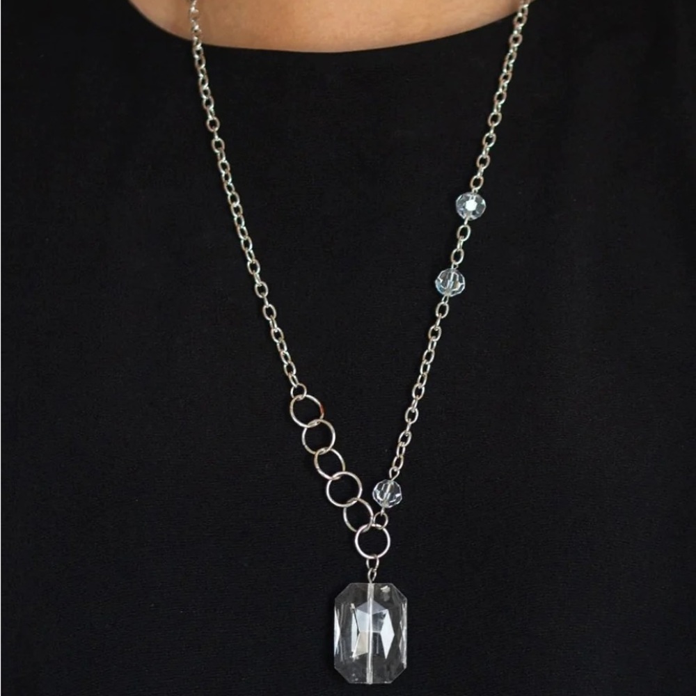 ❤️‍🔥5/$25❤️‍🔥 Never a Dull Moment White Necklace